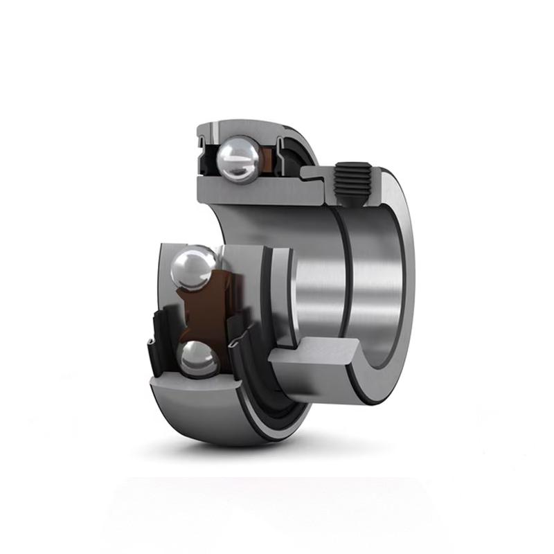 Seat bearing with eccentric locking ring